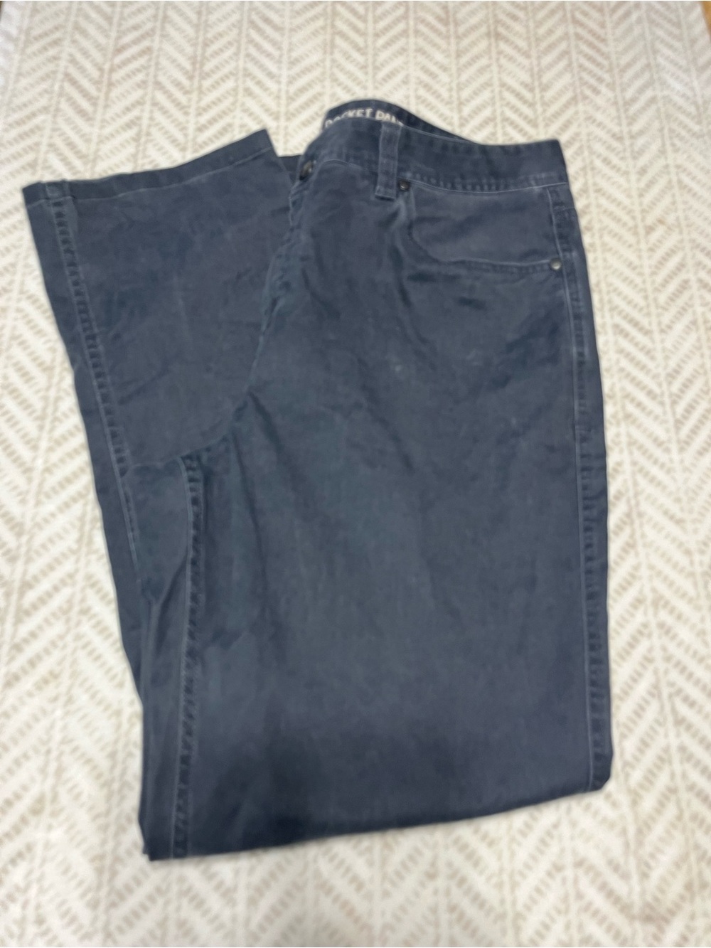 Toad & Co. 5 Pocket Mission Ridge Pant 36x30 Tabac Vintage Wash EUC Lean Fit
